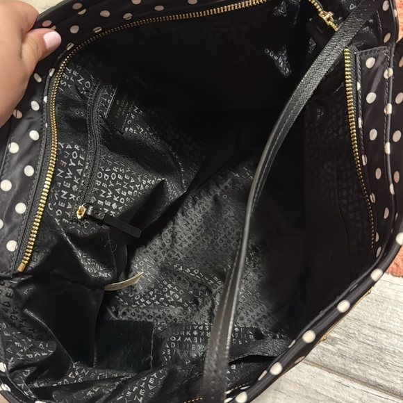 Kate spade polk dot shoulder purse - Picture 3 of 5